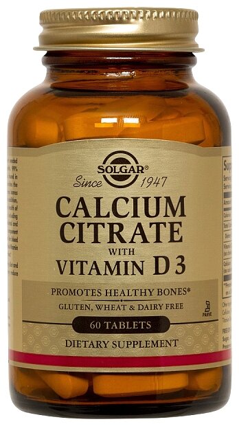 Calcium Citrate with Vitamin D3 таб.