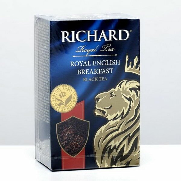 Чай черный Richard English Breakfast листовой, 90 г - фото №8