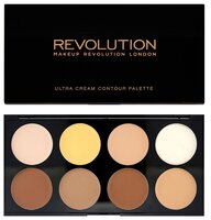 REVOLUTION Палетка для контурирования Ultra Cream Contour Palette