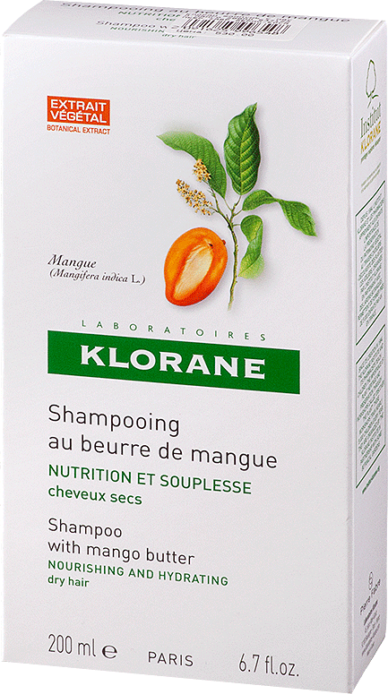 Klorane Шампунь с маслом манго, 200 мл (Klorane, ) - фото №4