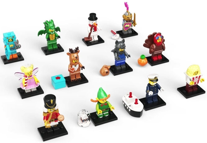 Lego 71034 Minifigure Series 23 (Complete Series of 12 Complete Minifigure Sets)