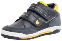 Ботинки КОТОФЕЙ размер 34, черный/желтый
