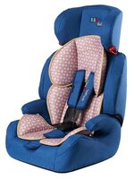 Автокресло группа 1/2/3 (9-36 кг) Liko Baby LB-515 кирпичный/лен