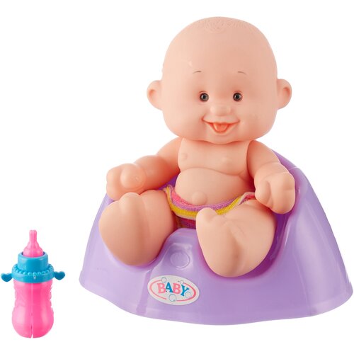 Игровой набор Мой малыш, в комплекте кукла-пупс 25см, предм. 2 шт Shantoy Gepay 200106021