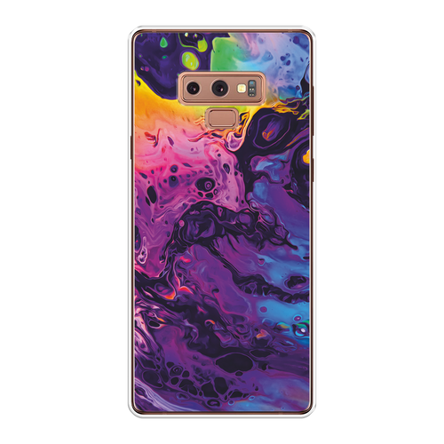 Силиконовый чехол на Samsung Galaxy Note 9 / Самсунг Галакси Нот 9 ACID fluid