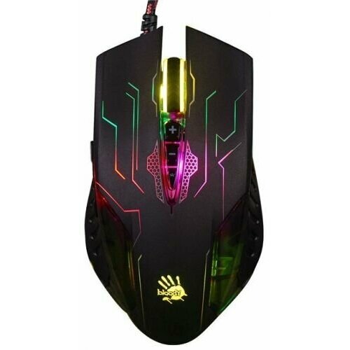 Мышь A4Tech Bloody Q51 чернаярисунок 3200dpi USB 8 кнопок 185400₽