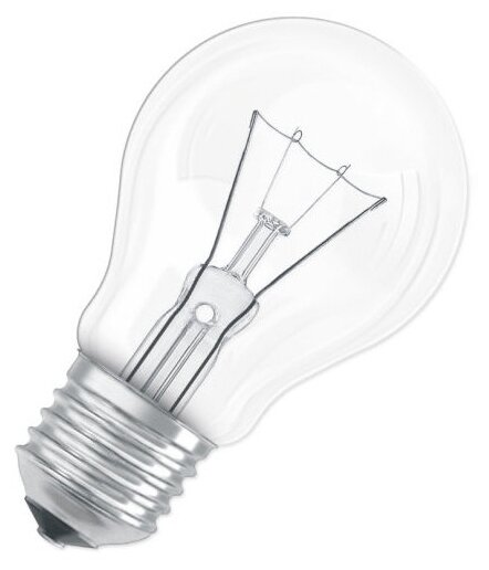 Лампа накаливания Osram CLASSIC A CL 75W 230V E27 935 lm d 60 x 105 4008321585387