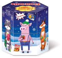 Подарочный набор Chupa Chups Новогодний Fruittella Монстрики 214 г