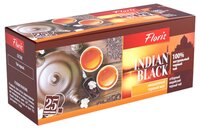 Чай черный Floris Indian black в пакетиках, 25 шт.