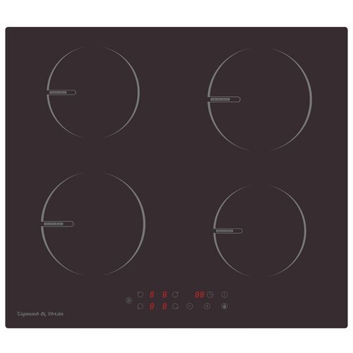 Индукционная варочная панель Zigmund Shtain CIS 02960 BX черный 2496100₽