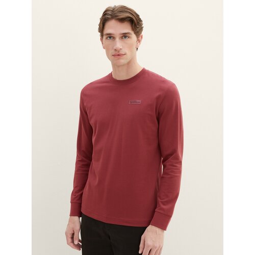 фото Лонгслив tom tailor, размер m, красный