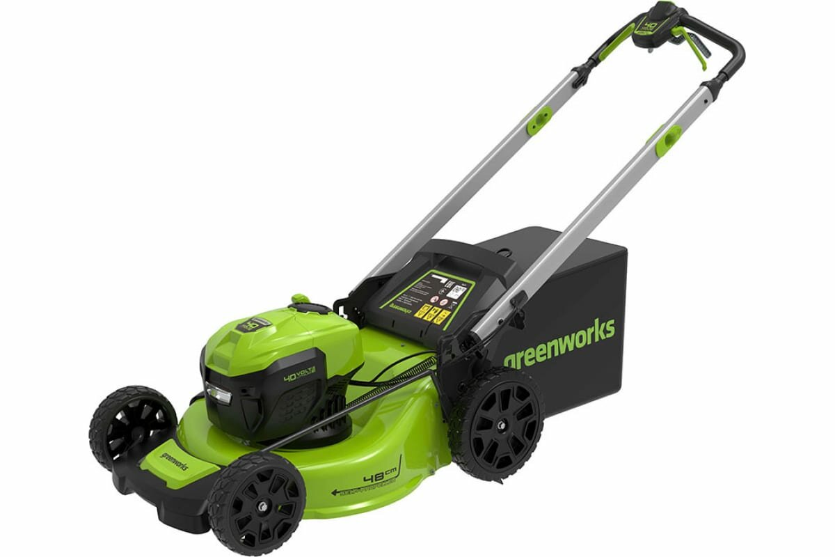 Электрическая газонокосилка Greenworks GD40LM48sp 2517407, 48 см