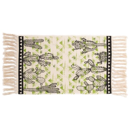 фото Декоративный коврик этель кактусы