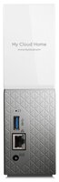 Сетевой накопитель (NAS) Western Digital My Cloud Home 3 TB (WDBVXC0030HWT) белый/серый