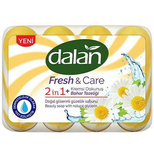 Мыло туалетное Dalan Fresh&Care Весенняя Свежесть, 4 шт, 90 г мыло dalan fresh