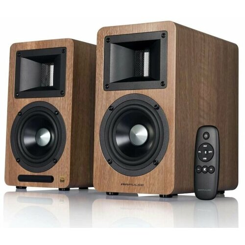 Полочная акустика AirPulse A80 walnut полочная акустика arslab superb walnut