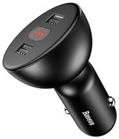 Автомобильная зарядка Baseus Shake-head Digital Display CCALL-YT01/YT09/YT0 золотистый