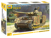 Сборная модель ZVEZDA Немецкий средний танк PZ IV-H (5017) 1:72