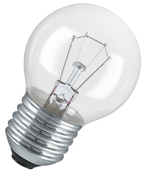 OSRAM P E27 40W шар прозрачная 4008321788764 - фотография № 1