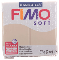 Полимерная глина FIMO Soft запекаемая Сахара (8020-70), 57 г