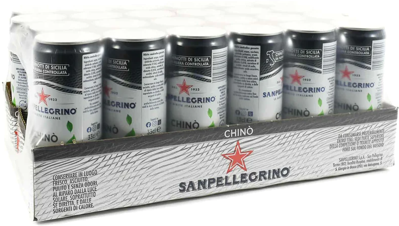 Sanpellegrino Chino / Апельсин Чино, 24шт. x 0.33 л. - фотография № 2