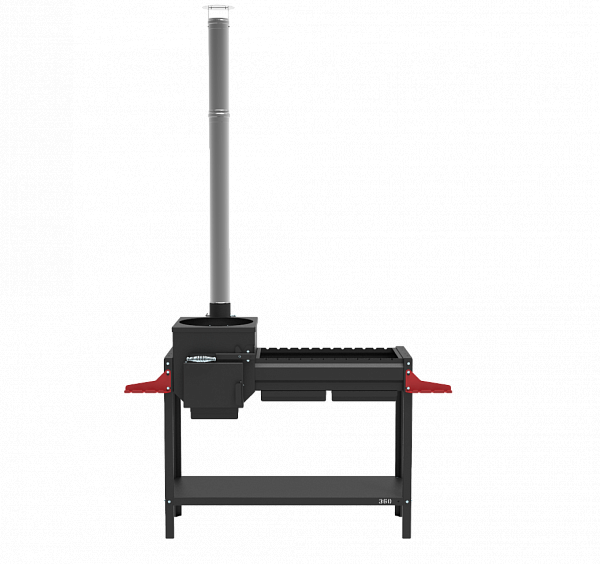 Печь-мангал Искандер-360 "Стандарт Эйр" - фотография № 1