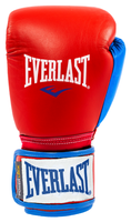 Боксерские перчатки Everlast Powerlock PU black/pink 12 oz