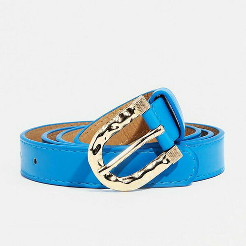 фото Ремень сима-ленд, размер 110, голубой сима-лэнд