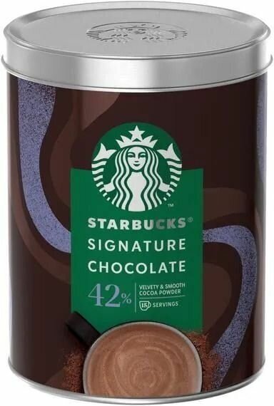 Горячий Шоколад Starbucks Signature 42% 330 г (из Финляндии)