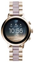 Часы FOSSIL Gen 4 Smartwatch Venture HR (stainless steel) rose gold crystals