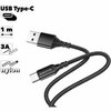Фото #4 USB кабель BOROFONE BX54 Ultra Bright Type-C, 1м, черный
