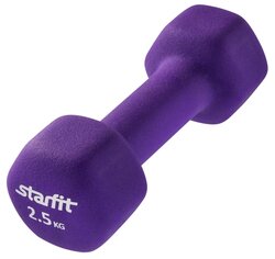 Гантель цельнолитая Starfit DB-201 2.5 кг