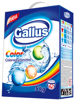 Стиральный порошок Gallus Color 0.65 кг картонная пачка