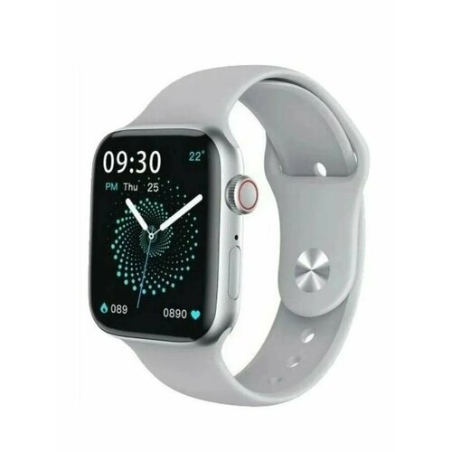 Умные часы MQ Smart Watch M7 45 мм без NFC серебристый 87300₽