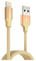 Кабель Dotfes USB - Lightning MFI (A01F) 1 м gold