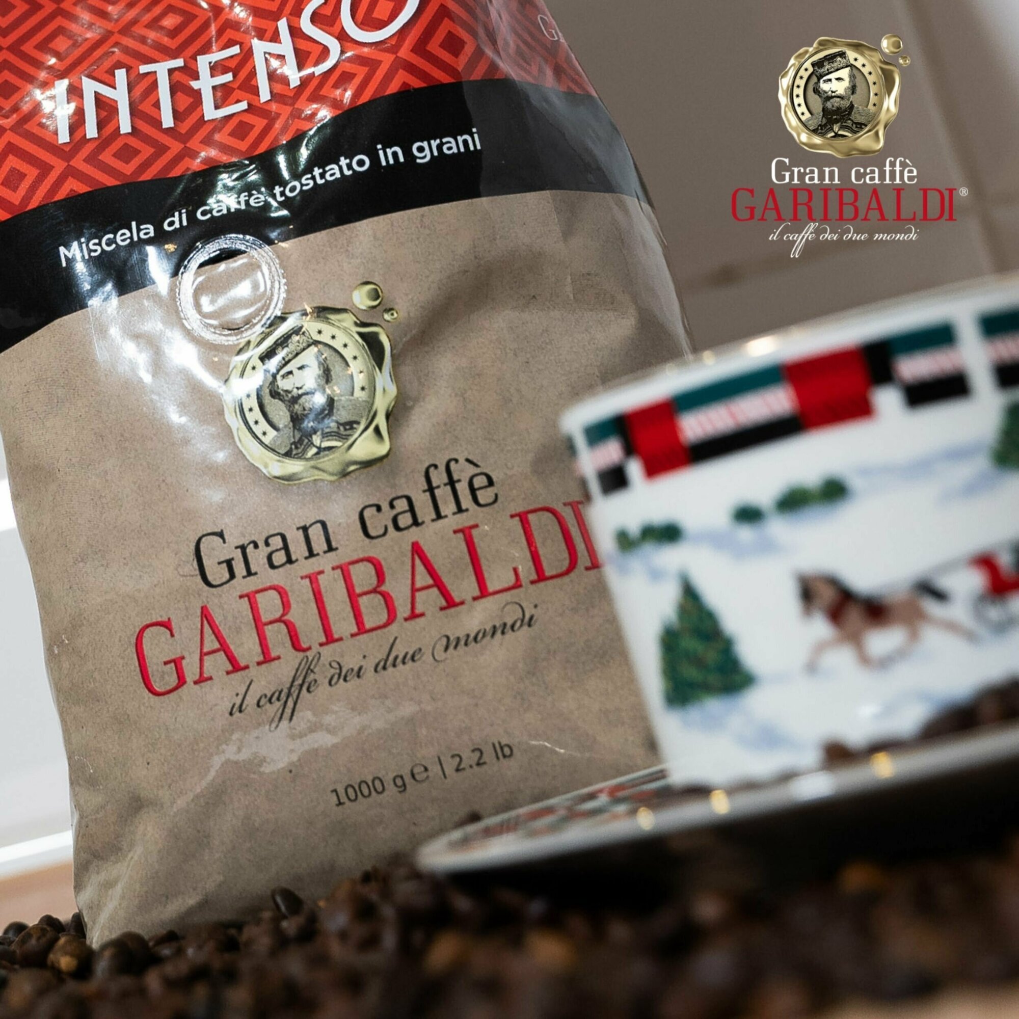 Кофе в зернах 1 кг Garibaldi Intenso зерновой кофе арабика / робуста - фотография № 6