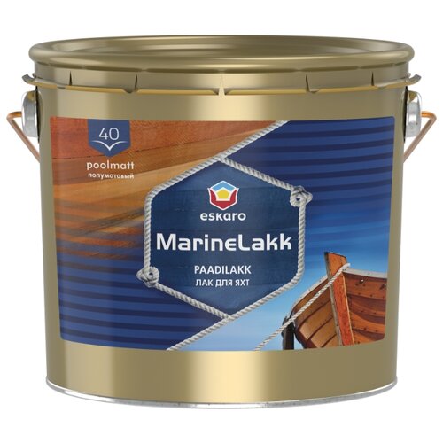 фото Лак яхтный eskaro marine lakk