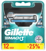 Сменные лезвия Gillette Mach 3 8 шт.