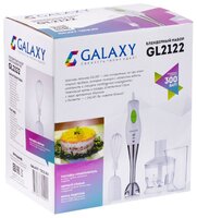 Погружной блендер Galaxy GL2122, белый