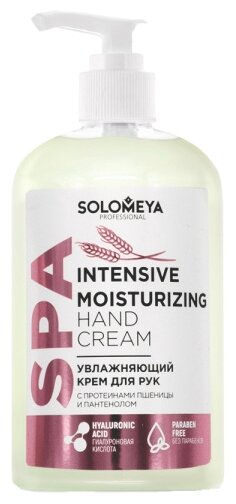 Крем увлажняющий с протеинами пшеницы для рук / Intensive Moisturizing Hand Cream with wheat proteins 350 мл