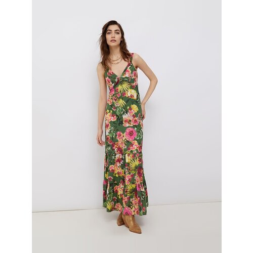 Платье LIU JO жен., WA2143T4883S9510, цвет: Greenflowers, размер: 40