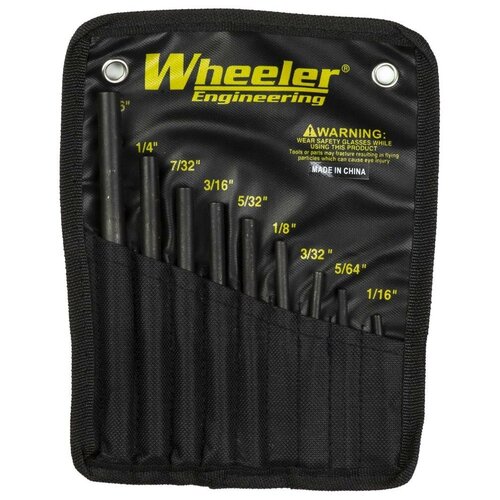 фото Набор выколоток wheeler (9шт, плоские)