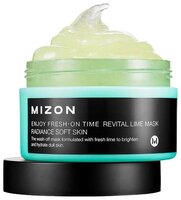 Mizon Enjoy Fresh-On Time Revital Lime Mask маска с экстрактом лайма 100 мл 1 шт. банка