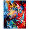 Paintboy Картина по номерам Радужная зебра 40х50 см (GX23663) - изображение