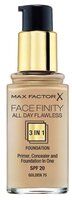 Max Factor Тональный крем Facefinity All Day Flawless 3-in-1 30 мл 50 Natural