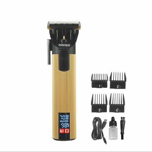 Триммер для стрижки триммер для бороды триммер мужской DSP90478 4 насадки 7000 обмин лезвия титанкерамика 5Вт Батарея 2000мАч 180300₽