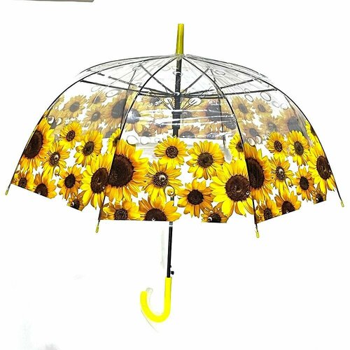 Зонт-трость желтый 619₽