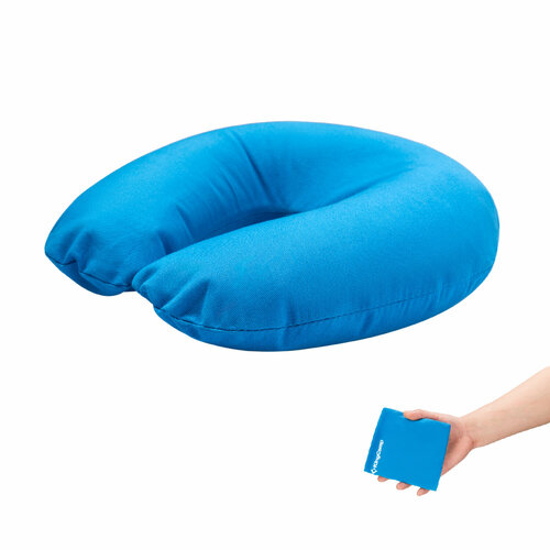 портативная губчатая надувная подушка подушка для кемпинга ультралегкая дорожная подушка для сна воздушная подушка для пешего туризма Подушка для шеи KingCamp