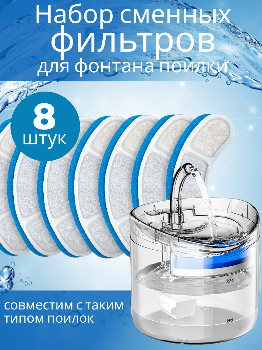 Угольный фильтр для питьевой воды для животных - фотография № 1