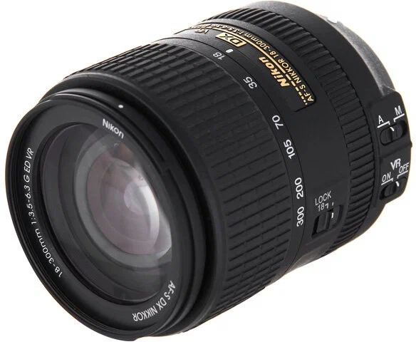 Объектив Nikon 18-300mm f/3.5-5.6G ED AF-S VR DX, черный - фото №8